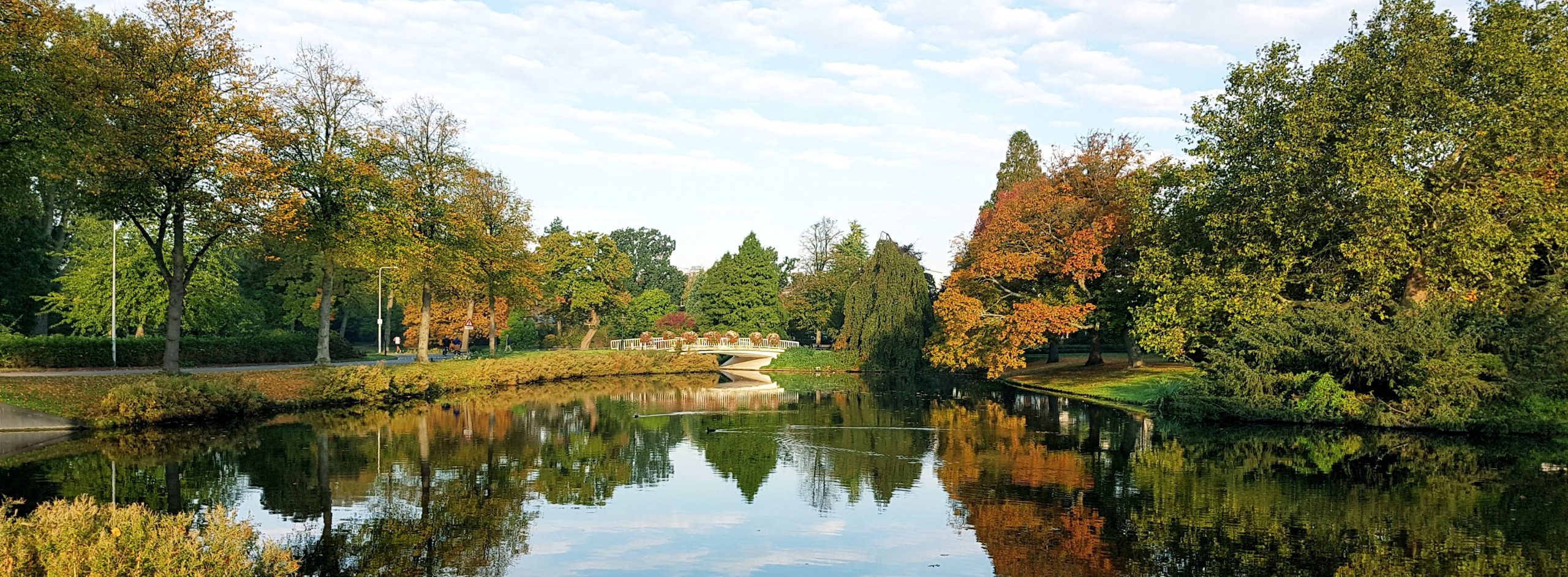 Herfstfoto van het Plantsoen.